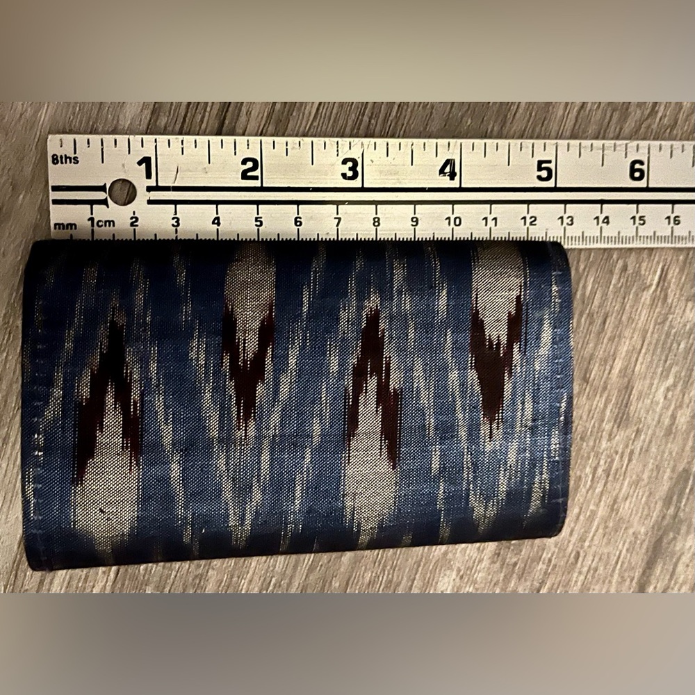 Simple Zig Zag Pattern Fabric Wallet - Multiple P… - image 3